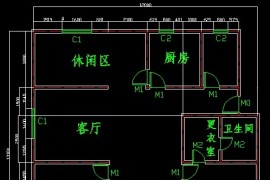 AutoCAD绘制室内平面图的步骤（图文教程）