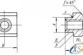 T形槽用螺母型式及尺寸(GB/T158-1996)(图文教程)