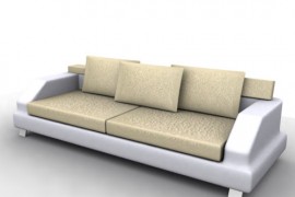 沙发3D建模(图文教程)