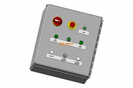 泵控制面板模型6503D模型