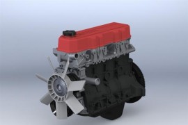 3D打印台丰田22RE发动机（图文教程）