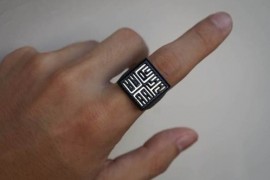 3D打印智能戒指亮相-坐地铁刷戒指就行（图文教程）