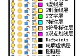 浩辰教程机械2012：（14）图层变换（图文教程）