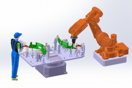 机器人焊接工装夹具系统