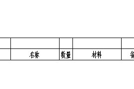 浩辰教程机械2012：(88)自定义明细表实例（图文教程）