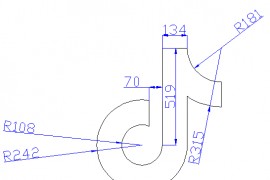 用中望CAD绘制一个抖音logo（图文教程）