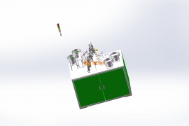 散热器装钉机、自动化小散热器组装机*