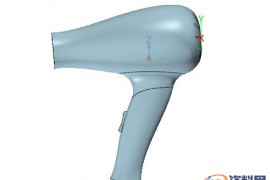 使用中望3D进行吹风机造型设计（图文教程）
