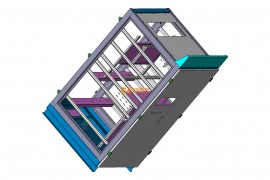 钣金柜 新型森蔚机柜 3D模型