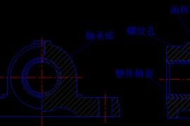 径向滑动轴承的典型结构（图文教程）