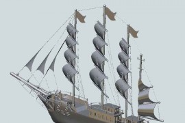 用中望3D画一艘诺亚方舟（图文教程）