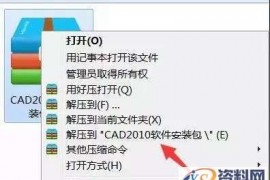 CAD2010软件安装教程