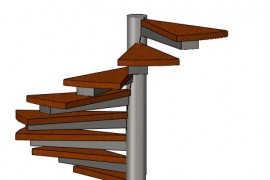 巧用中望3D"沿线阵列"设计旋转楼梯（图文教程）