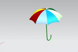 UG建模之雨伞（图文教程）