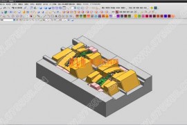 塑胶模具设计全套图纸0036