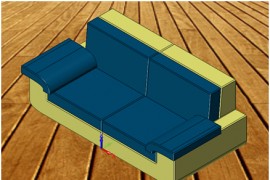 中望3D自顶向下设计沙发造型（图文教程）