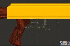 用UG画AK47刺刀PROE建模造型详细步骤有草图