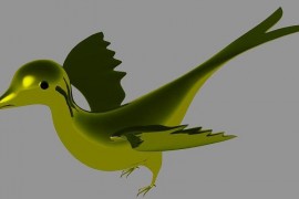 AutoCAD画小鸟三维模型教程（图文教程）