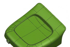 UG塑胶模具设计油缸抽芯的前模滑块机构UG塑胶模具设计油缸抽芯的前模滑块机构