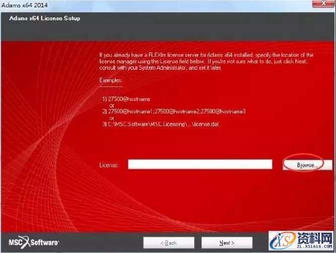 Adams 2014软件图文安装教程,Adams 2014软件图文安装教程,点击,next,license,安装,选择,第24张