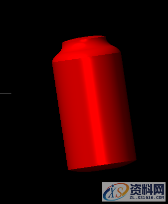 CAD旋转网格命令画易拉罐简易教程,CAD旋转网格命令画易拉罐简易教程,线段,旋转,精雕,三维,模具设计,第4张