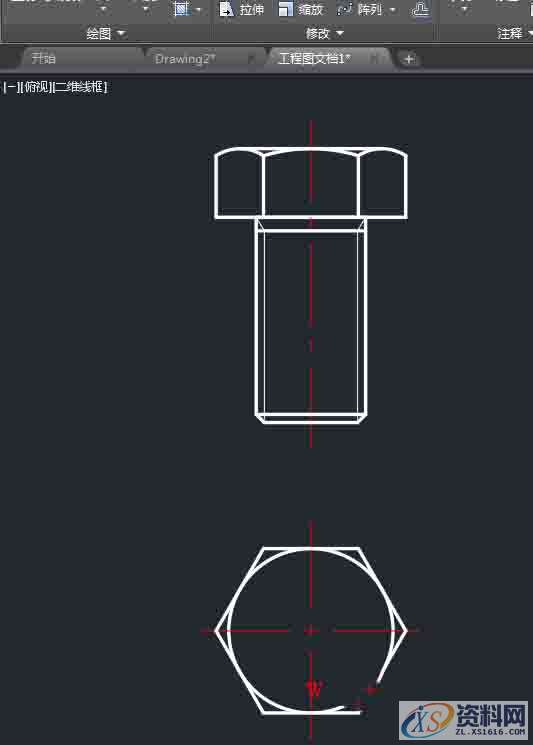 AutoCAD2018基础：创建块,精雕,模具设计,建好,绘图,螺栓,第2张