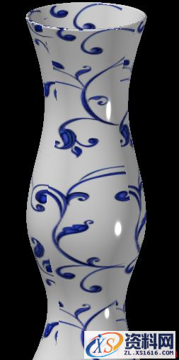 AutoCAD2018中利用材质编辑器给花瓶渲染(图文教程),cad如何给花瓶渲染与添上花纹吗？,花瓶,材质,渲染,样式,视觉,第11张
