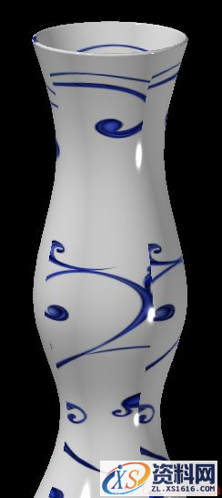 AutoCAD2018中利用材质编辑器给花瓶渲染(图文教程),cad如何给花瓶渲染与添上花纹吗？,花瓶,材质,渲染,样式,视觉,第9张