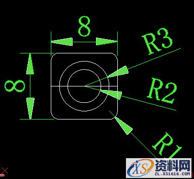 利用AutoCAD2018建立筷子模型(图文教程),cad筷子放样建模教程,直线,半径,空格,AutoCAD2018,一个,第4张