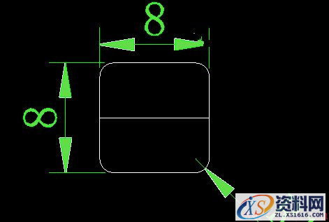 利用AutoCAD2018建立筷子模型(图文教程),利用AutoCAD2018建立筷子模型,直线,半径,空格,AutoCAD2018,一个,第3张