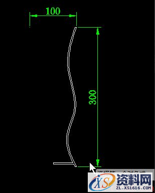AutoCAD2018旋转命令画简易花瓶(图文教程),cad三维旋转命令画花瓶三维模型教程,空格,矩形,圆角,偏移,择要,第7张