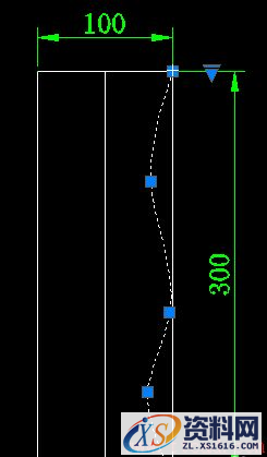 AutoCAD2018旋转命令画简易花瓶(图文教程),cad三维旋转命令画花瓶三维模型教程,空格,矩形,圆角,偏移,择要,第4张