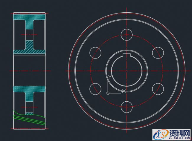 AutoCAD2018绘制齿轮零件图(图文教程),AutoCAD2018绘制齿轮零件图,绘制,齿轮,齿根,实线,分度,第2张