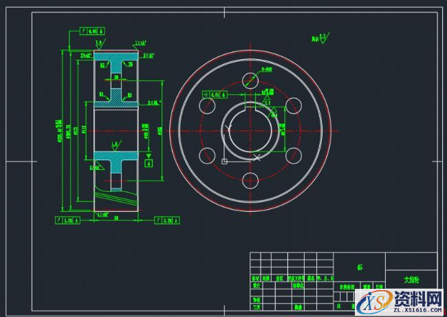 AutoCAD2018绘制齿轮零件图(图文教程),AutoCAD2018绘制齿轮零件图,绘制,齿轮,齿根,实线,分度,第4张