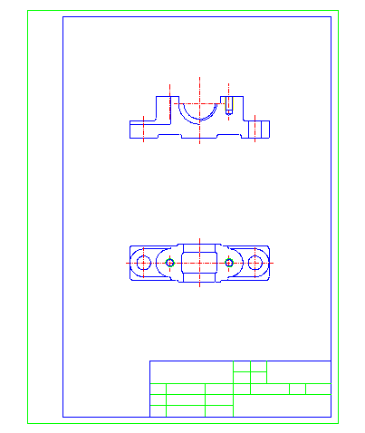 CAD教程第33章-用 AutoCAD2004 拼画装配图（图文教程）,CAD教程第33章-用_AutoCAD2004_拼画装配图,装配图,拼画,视图,插入,零件,第6张