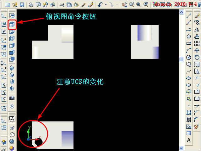 AutoCAD平面摄影出三视图_模型里转_2007版本以上（图文教程）,AutoCAD平面摄影出三视图_模型里转_2007版本以上,三视图,三维,实体,命令,线型,第11张