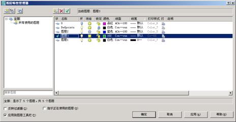 AutoCAD2007实用教程-5规划和管理图层（图文教程）,AutoCAD2007实用教程-5规划和管理图层,线型,设置,特性,对话框,图形,第8张