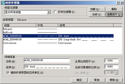 AutoCAD2007实用教程-5规划和管理图层（图文教程）,AutoCAD2007实用教程-5规划和管理图层,线型,设置,特性,对话框,图形,第5张