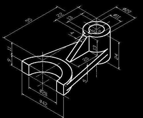 AutoCAD建立简单三维模型教程（图文教程）,AutoCAD建立简单三维模型教程,三维,教程,模型,AutoCAD,第3张