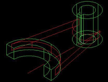 AutoCAD建立简单三维模型教程（图文教程）,AutoCAD建立简单三维模型教程,三维,教程,模型,AutoCAD,第7张