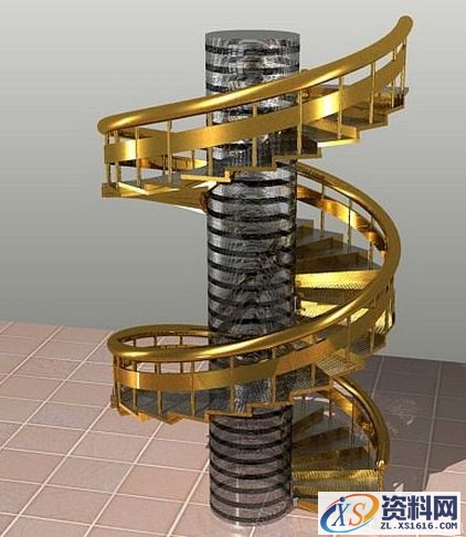 AutoCAD绘制旋转楼梯教程（图文教程）,AutoCAD绘制旋转楼梯教程,教程,绘制,旋转,AutoCAD,第2张