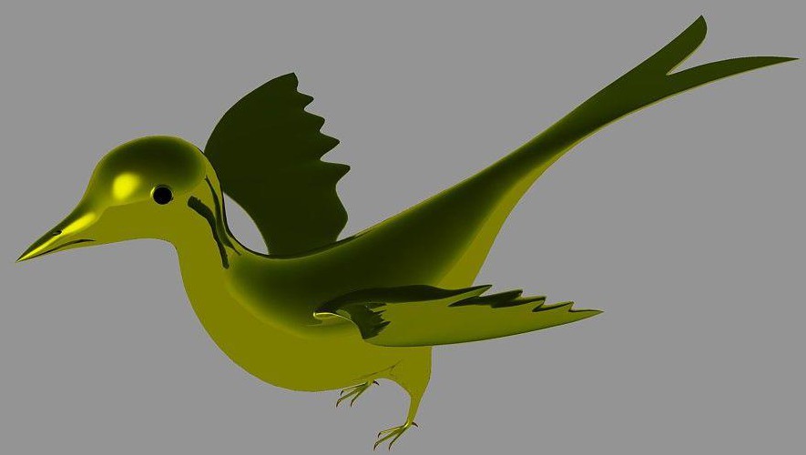 AutoCAD画小鸟三维模型教程（图文教程）,16.jpg,三维,教程,模型,AutoCAD,第1张