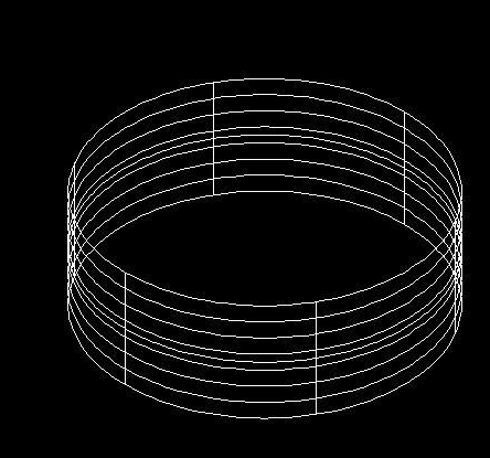 AutoCAD环形弹簧及弧线弹簧的几种画法（图文教程）,说明: AutoCAD 2008三维教程：环形弹簧及弧线弹簧的几种画法_中国教程网,画法,AutoCAD,第11张