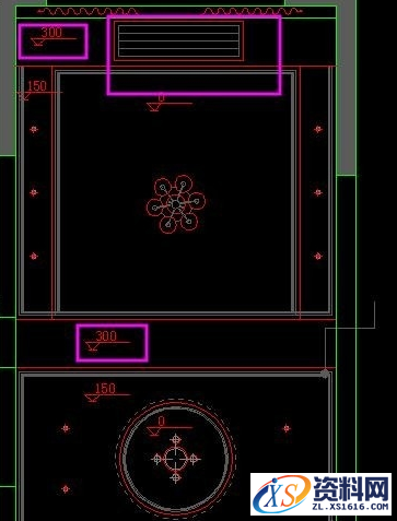 用AutoCAD绘制客餐厅吊顶画法教程,室内设计CAD教程4：CAD客餐厅吊顶怎么画？,画法,绘制,AutoCAD,第7张