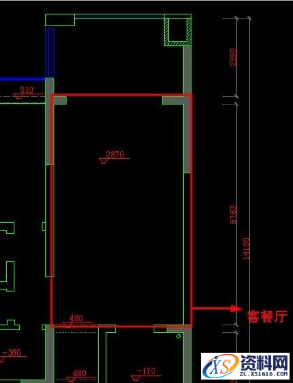 用AutoCAD绘制客餐厅吊顶画法教程,室内设计CAD教程4：CAD客餐厅吊顶怎么画？,画法,绘制,AutoCAD,第2张