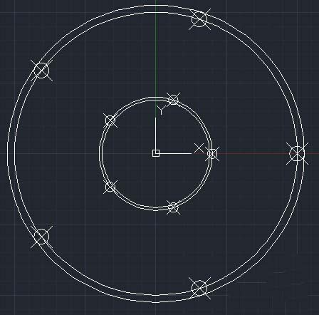 中望CAD如何绘制轮盘平面图（图文教程）,CAD如何绘制轮盘平面图,平面图,绘制,教程,第4张