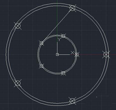 中望CAD如何绘制轮盘平面图（图文教程）,CAD如何绘制轮盘平面图,平面图,绘制,教程,第5张