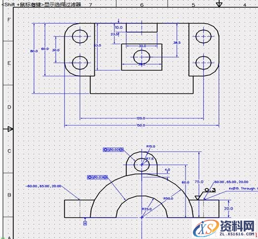 中望3D-2018改进PDF输出对象并支持矢量输出（图文教程）,5.jpg,改进,对象,第5张