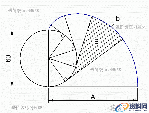 天天精选CAD绘图实例及解答（134）（图文教程）,天天精选CAD绘图实例及解答（134）,绘图,实例,第1张