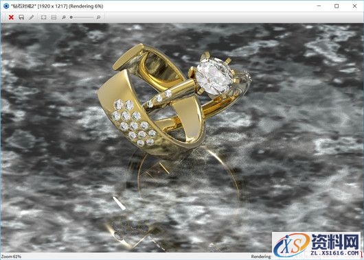 中望3D设计钻石对戒（对戒渲染）（图文教程）,image032.jpg,渲染,教程,第32张